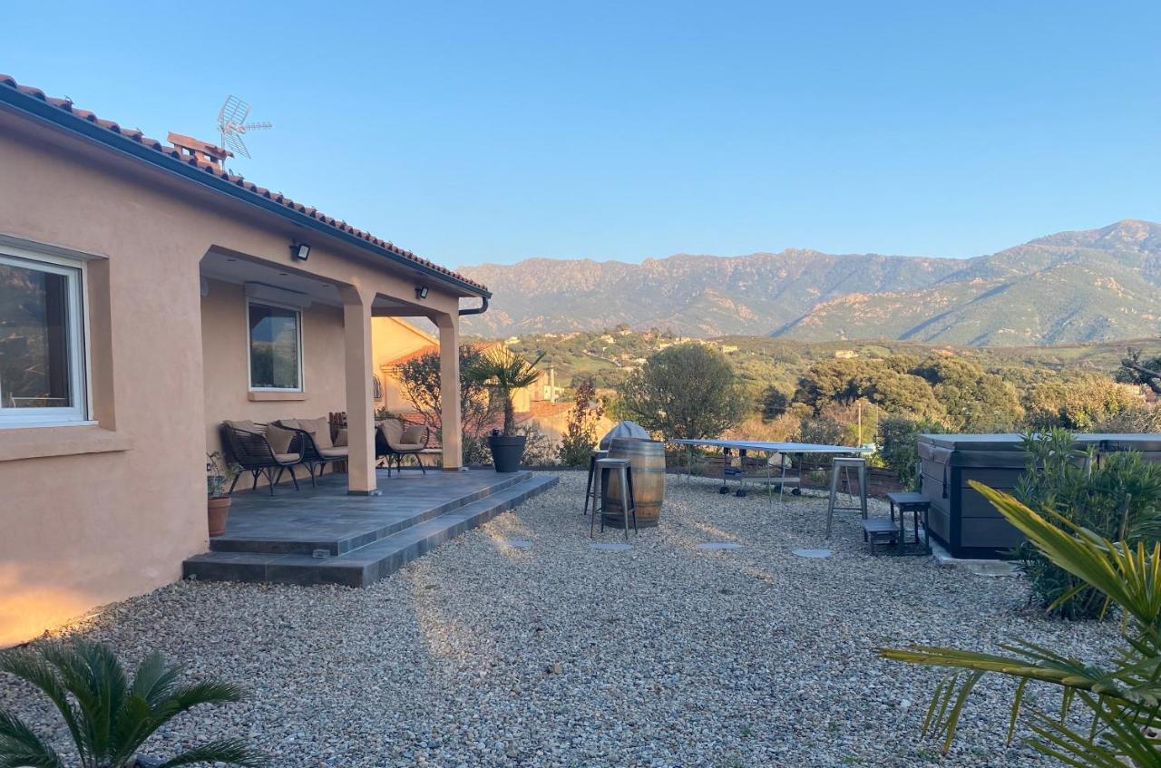 Villa Ghjuvan - Sea, Mountain & Spa Peri Exterior photo